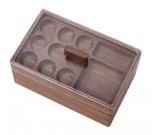 Wooden 3 Layers Multi-Functional Jewelry Storage Organizer