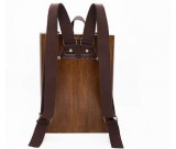 Wooden Backpack,Fits A4 Size Paper