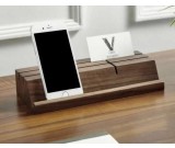 Wooden Business Card Holder Mobile Phone iPad Holder Stand