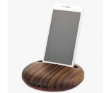 Wooden Cell Phone Sound Amplifier  Desk Stand Holder Docking Station