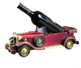 Wooden Classic Car Wine Bottle Holder