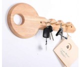 Wooden Decorative Wall Mounted Key Holder 