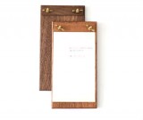 Black Walnut  Wooden Desk Paper File/Document Holder 