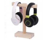 Wooden Headphone Stand Wooden Headest Hanger/Holder/Mount  