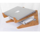 Wooden Bamboo Mount Holder Cradle Stand For MacBook Air / Pro  