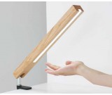 Wooden Led Reading Light Clip On Lamp