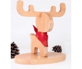  Wooden Muntjacs Deer  Mug Holder Eyeglass Sunglasses Display Stand Holder