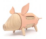 Wooden Pig Shaped Perpetual Calendar