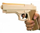 Wooden Rubber Band Gun 