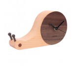 Wooden Snail  Desk Clock