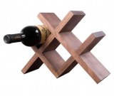 Wooden Wine Bottle Storage Rack 