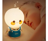 Cute Cartoon Little Boy Charging LED Night Light