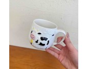 Cartoon Cow Ceramic Milk Mug