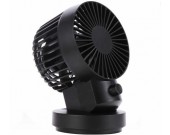 3 Speeds Dual Blades Rechargeable Desktop Cooling Fan