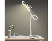 360 Degrees Rotating Bed Desk Table Mount Holder Lamp for Mobile phone