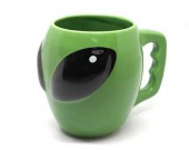 3D Alien Ceramic Coffee Mug