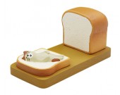 Cute cartoon cat and toast bread cell phone holder Mobile Phone Stand 