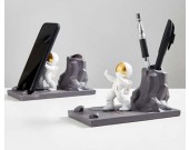 Fun cartoon astronaut mobile phone holder pen holder