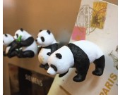 Cute Cartoon Panda Fridge Magnets,Set of 4