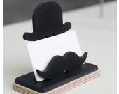 Creative Big Bearded Business Card Holder Display Holder