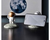 Fun mini cartoon astronaut cell phone holder