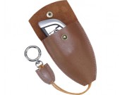 Vintage hanmade leather car key case