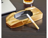 Creative Golden Sports Car Shape Desktop Decoration Ashtray