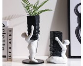 Abstract Plump Figure Vase,For Home Living Room Office