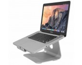 Aluminium Universal Laptop Stand with Swivel Base for size 12"-17" MacBook & PC Laptop