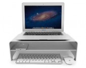 Aluminum Alloy Monitor Stand Laptop Riser Shelf for iMac Macbook Computer Desktop Screen Stand 