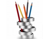 Art Aluminum Alloy Pen Holder
