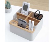 Multipurpose Desk Organizer Pen Pencil Holder Desk Supplies Storage Box