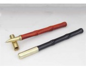 Bamboo Style Wooden Brass Ballpoint Pen