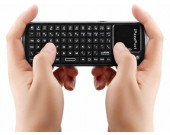 Bluetooth Universal  Black  Keyboard with Touchpad  And Laser Pointer