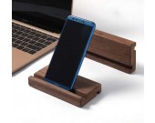 Black Walnut Portable Wooden Smartphone Holder