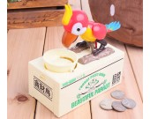 Bird Stealing Coin Piggy Bank