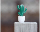 Cactus Fridge Magnets, Set of 6