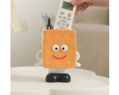 Cartoon Biscuit Office Pen Holder,Desktop Decoration Organization