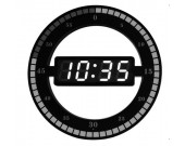  Circular Large LED Digital Wall Clock