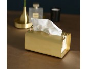 Classic Pure Copper Facial Tissue Box & Holder