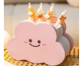 Cloud Smiley Decorative Pen Holder, Desk Organizer