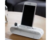 Concrete Cell Phone Charging Dock Sound Amplifier Stand Dock for SmartPhone