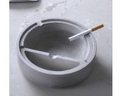 Concrete Cigar Cigarette Ashtray (2 compartments)