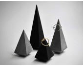 Concrete Cone Ring Display Stand Organizer Holder 4PCS Different Size