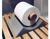 Concrete Desk Toilet Paper Holder