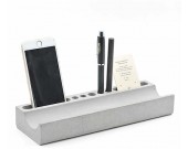 Concrete  Pencil Holder & Phone Holder  Desk Organizer