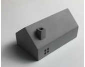 Concrete House Paperweight