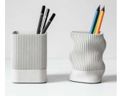  Concrete  Pen Pencil Holder Multifunction Desk Organizer Accessories