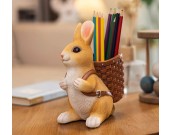 Countryside Bunny Pen Holder Office Tabletop Organization