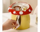 Countryside Mushroom Tissue Box And Storage Tray